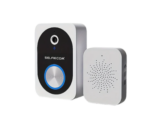 Smart Wi-Fi Doorbell Camera - HD Video, Motion Alerts & Weatherproof Design