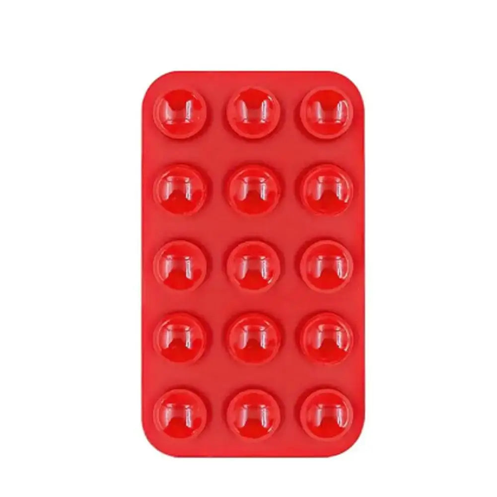 Dual-Sided Anti-Slip Phone Holder – 15 Silicone Suction Cups for Secure Hold