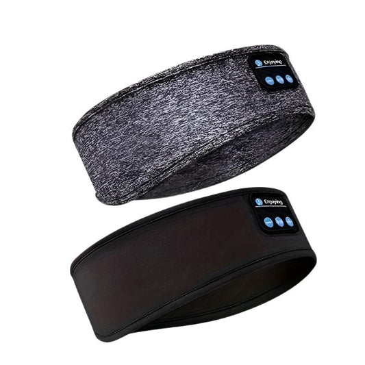 Multifunctional Wireless Sleep & Sport Headband with Built-In Headphones