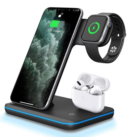 Ultimate 3 in 1 Wireless Charging Hub